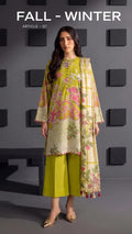 Kissa Fall Winter Article 07 unstitched 3 piece linen suit