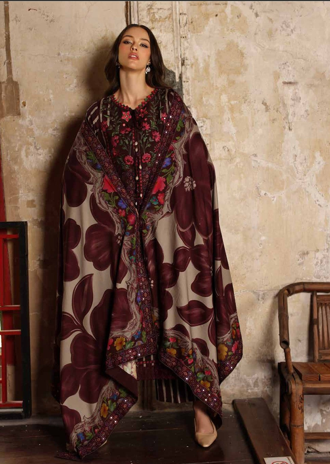 CHARIZMA COMBINATION UNSTITCHED LINEN COLLECTION - product image 2 - Unique Sapphire