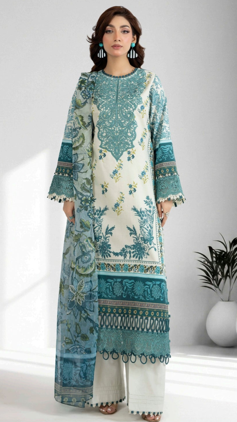 🌸 Adan Libas Digital Printed Lawn Suit