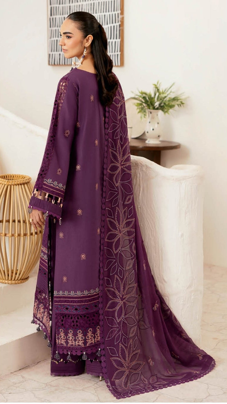 Inlays Ramsha Ghazal – Luxury Lawn Unstitched Suit