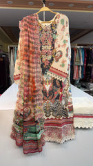 Guljee Embroidered Lawn – Stitched Collection