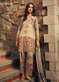 CHARIZMA COMBINATION UNSTITCHED LINEN COLLECTION - Unique Sapphire