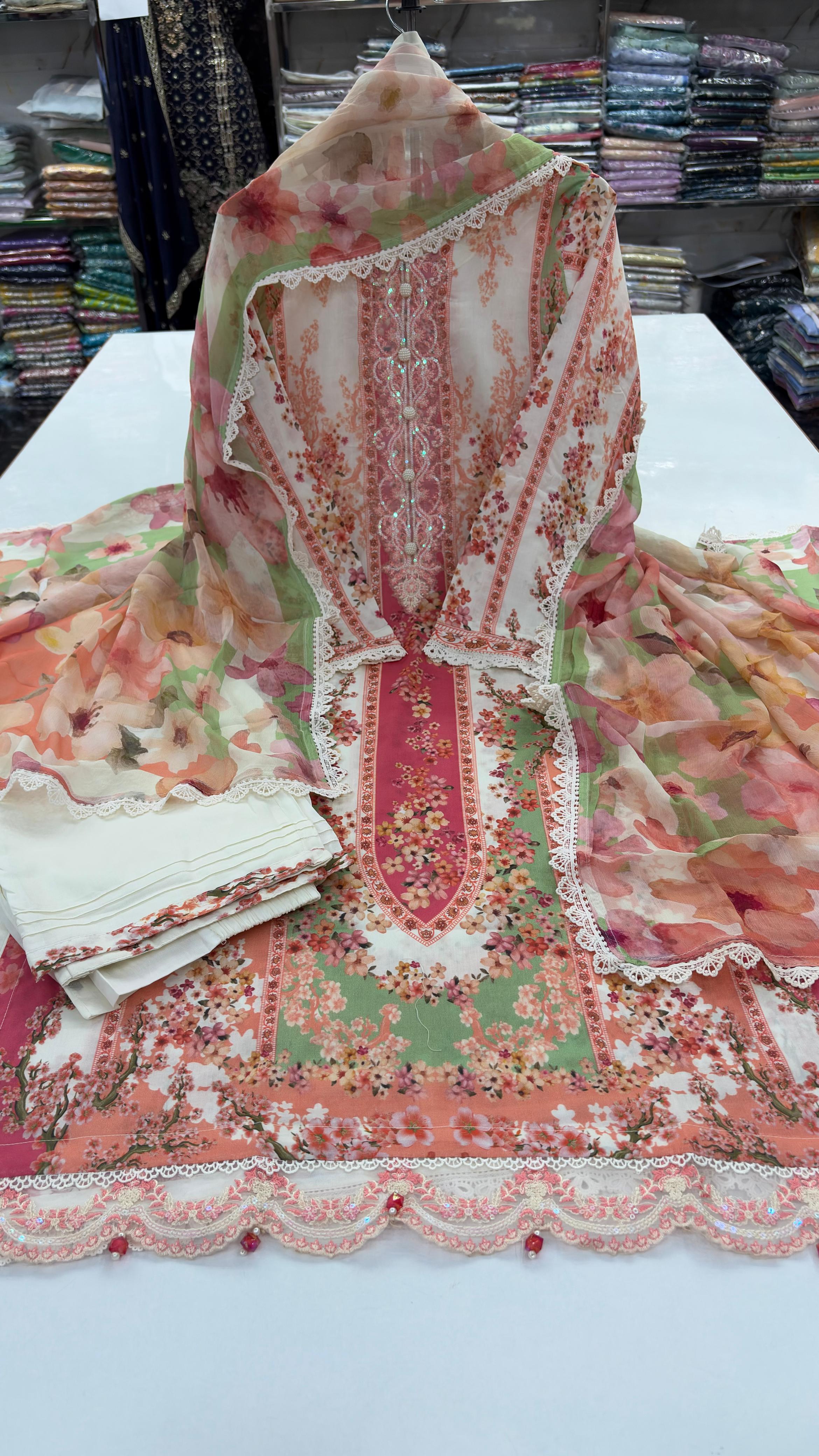 Guljee Embroidered lawn
Stitched collection