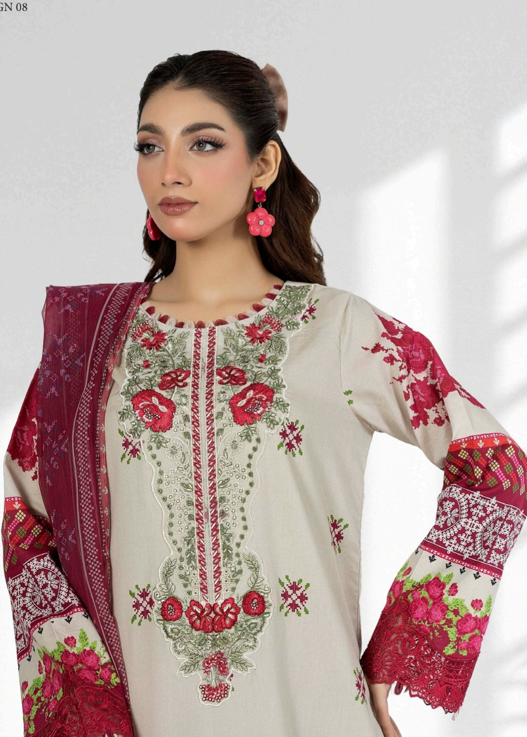 🌸 Adan Libas Digital Printed Lawn Suit