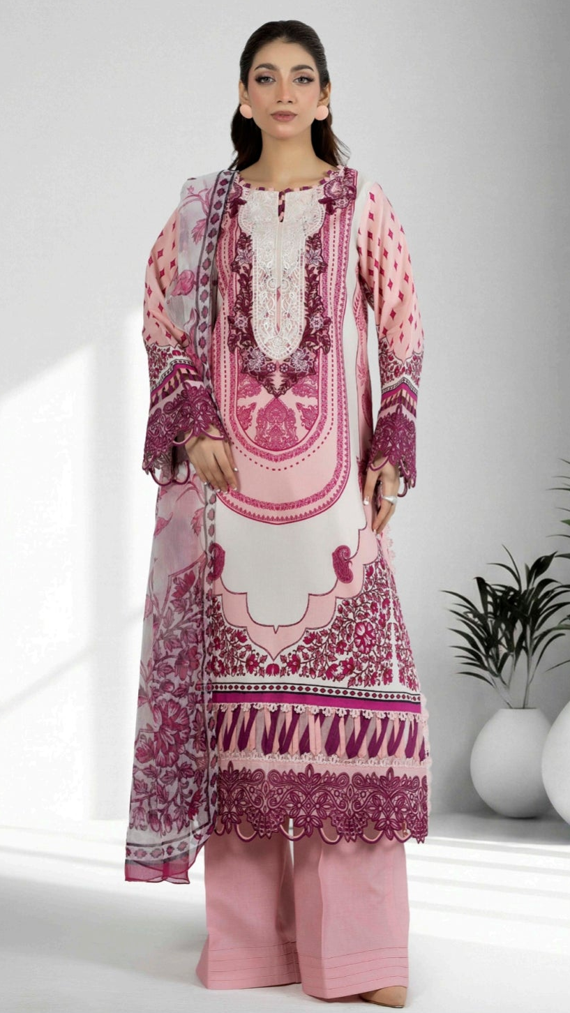 🌸 Adan Libas Digital Printed Lawn Suit