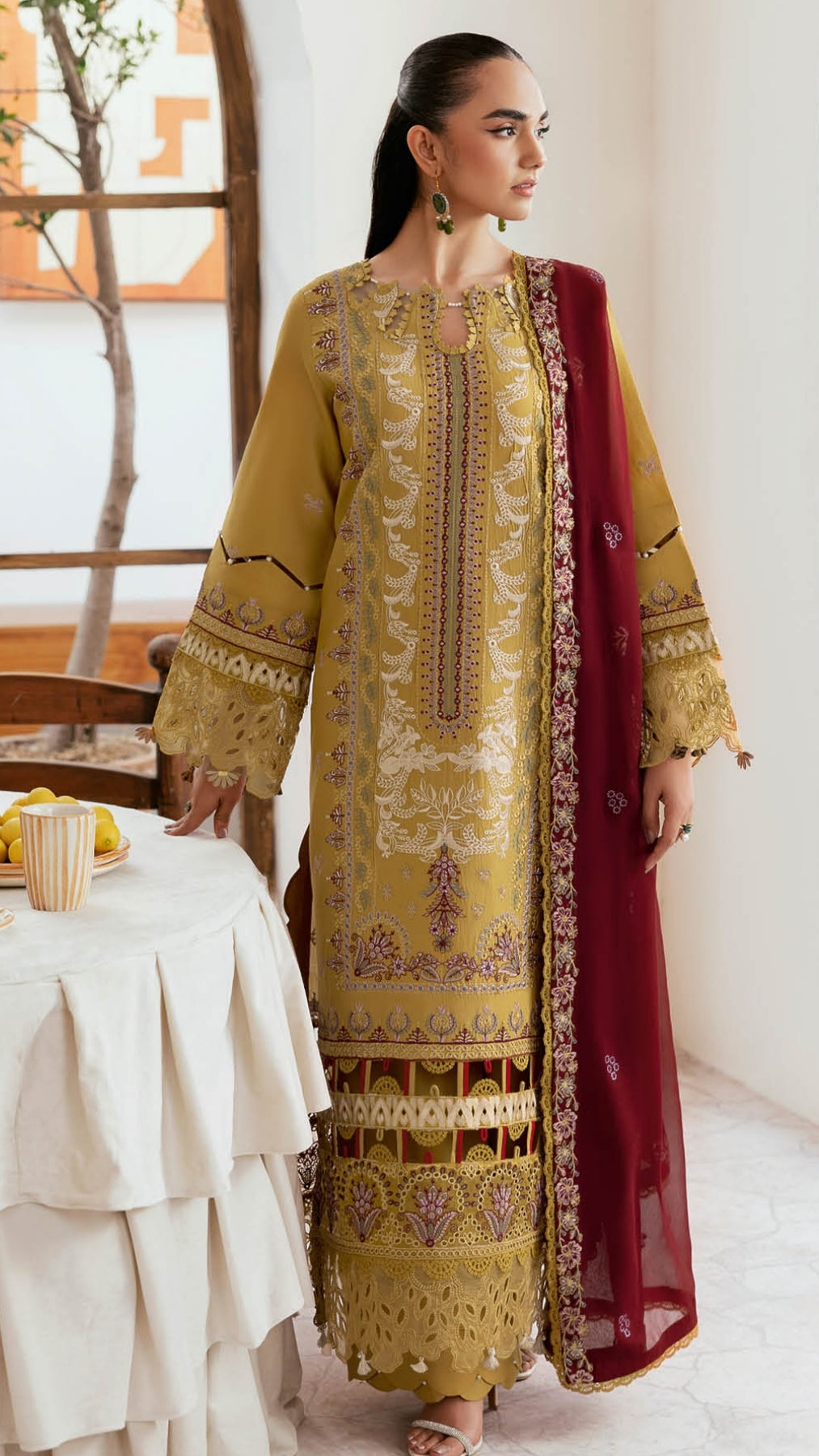 Inlays Ramsha Ghazal – Luxury Lawn Unstitched Suit