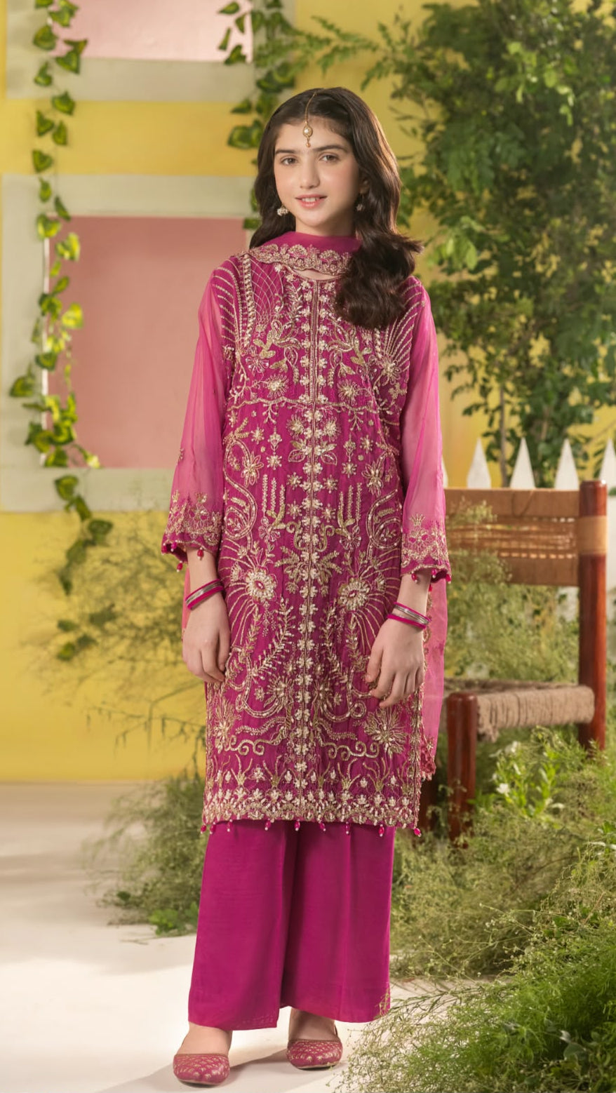 Dahlia Kids Wedding Edit – Magenta - Unique Sapphire