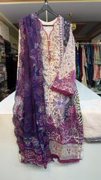 Guljee Embroidered Lawn – Stitched Collection - product image 3 - Unique Sapphire