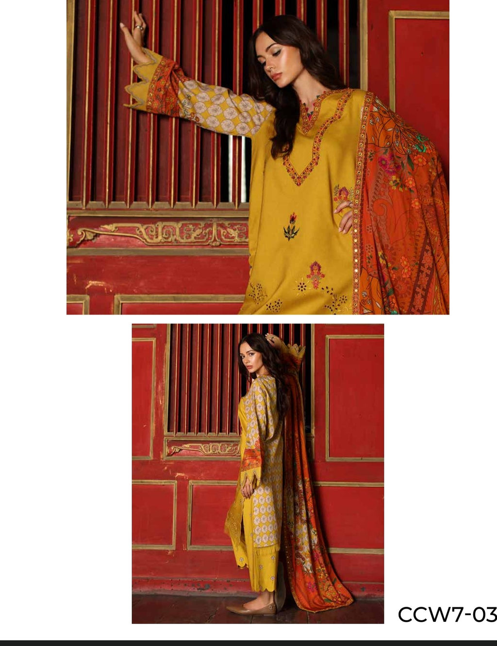 CHARIZMA COMBINATION UNSTITCHED LINEN COLLECTION - product image 3 - Unique Sapphire