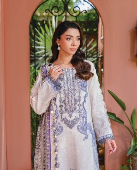 Urban Embroidery Catalogue – Luxury Lawn Unstitched Suit