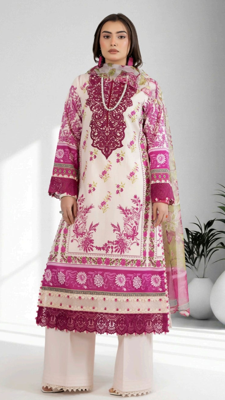 🌸 Adan Libas Digital Printed Lawn Suit