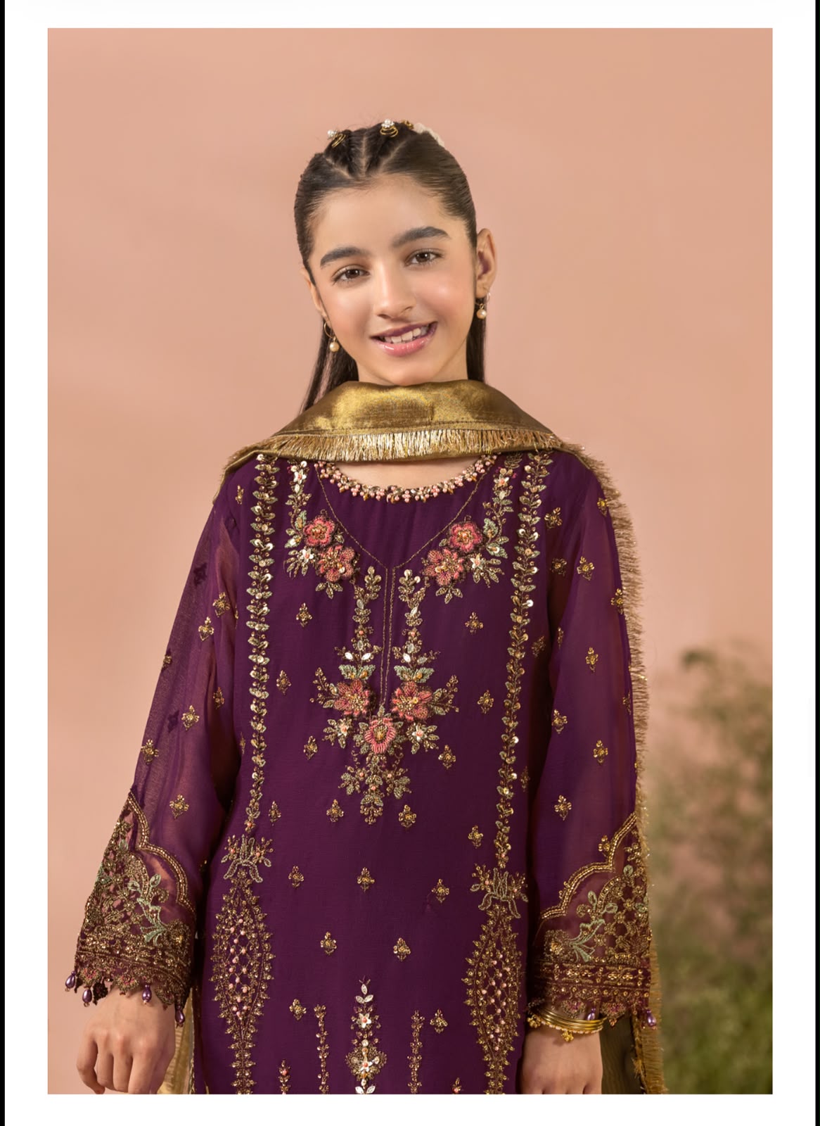 Dahlia Kids Wedding Edit – Deep Plum