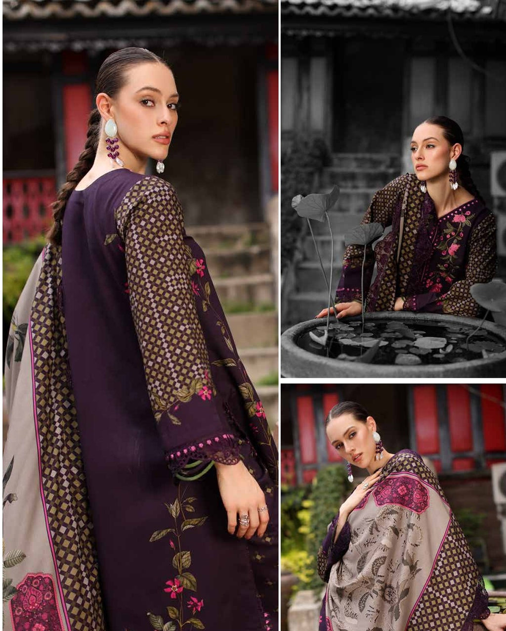 CHARIZMA COMBINATION UNSTITCHED LINEN COLLECTION - product image 4 - Unique Sapphire