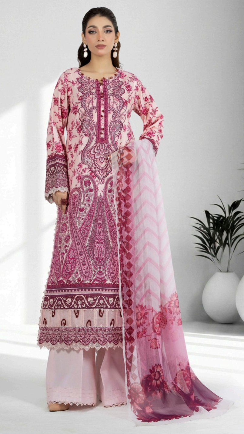 🌸 Adan Libas Digital Printed Lawn Suit