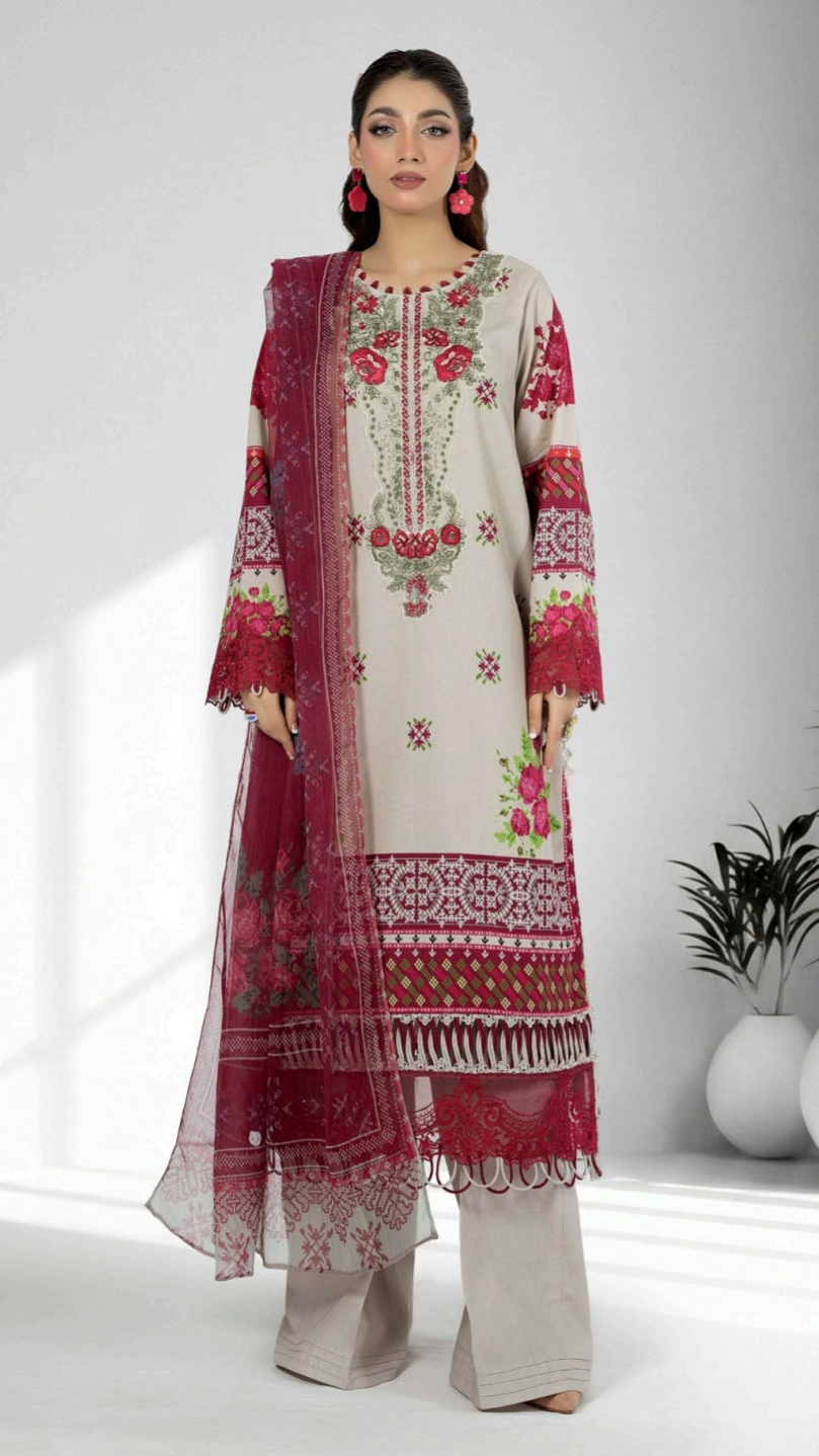 🌸 Adan Libas Digital Printed Lawn Suit