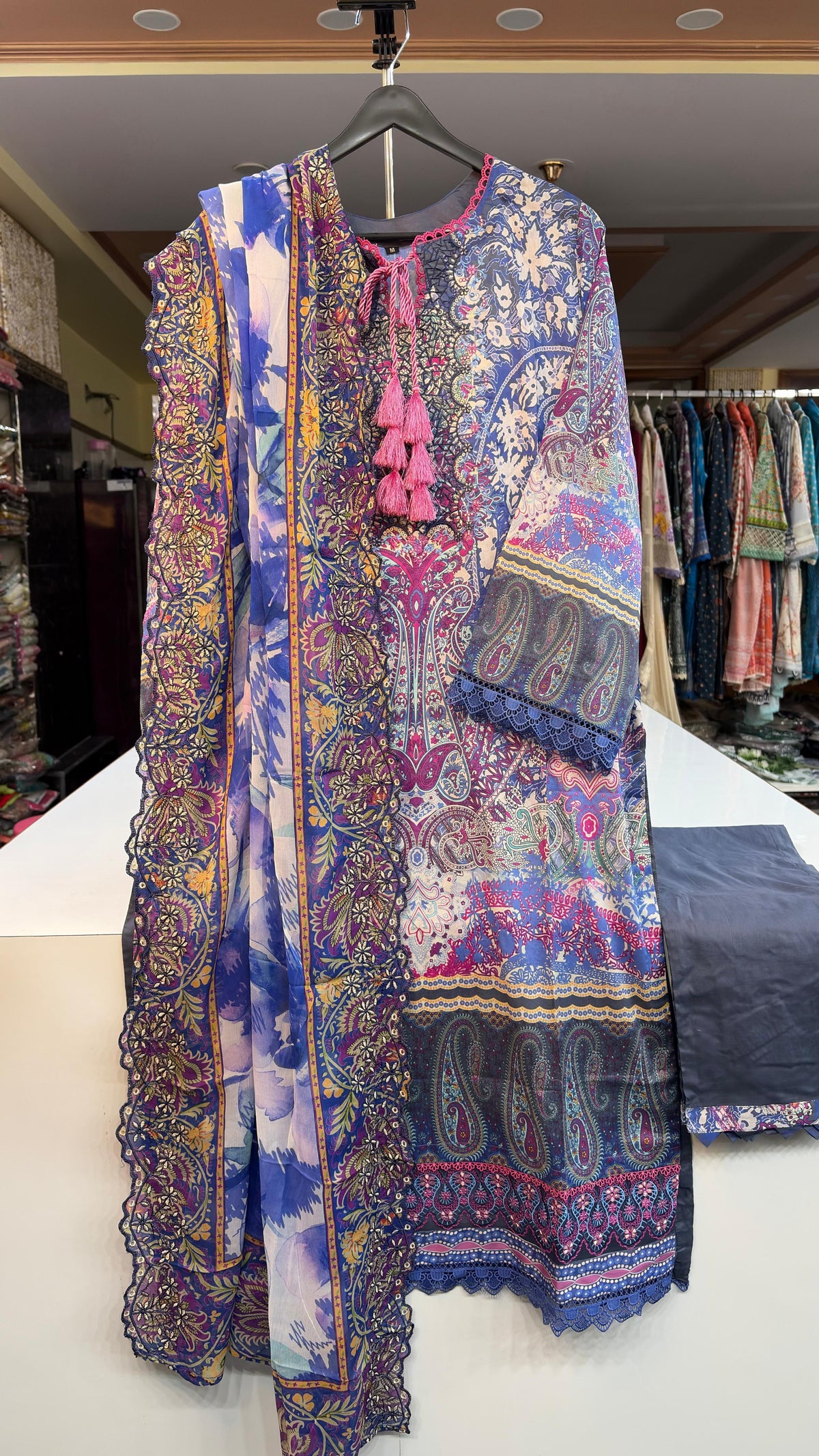 Guljee Embroidered Lawn – Stitched Collection - product image 3 - Unique Sapphire