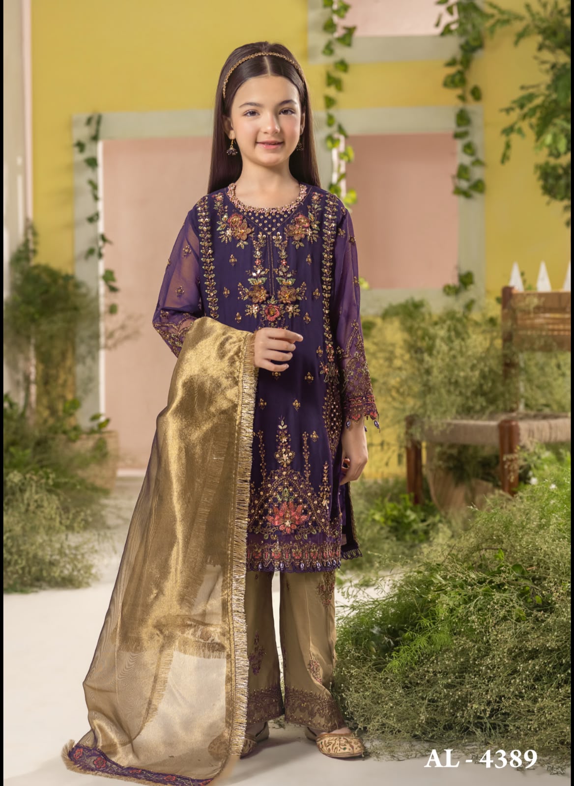 Dahlia Kids Wedding Edit – Royal Purple