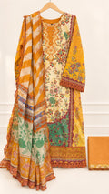 Guljee Embroidered Lawn – Stitched Collection - Unique Sapphire