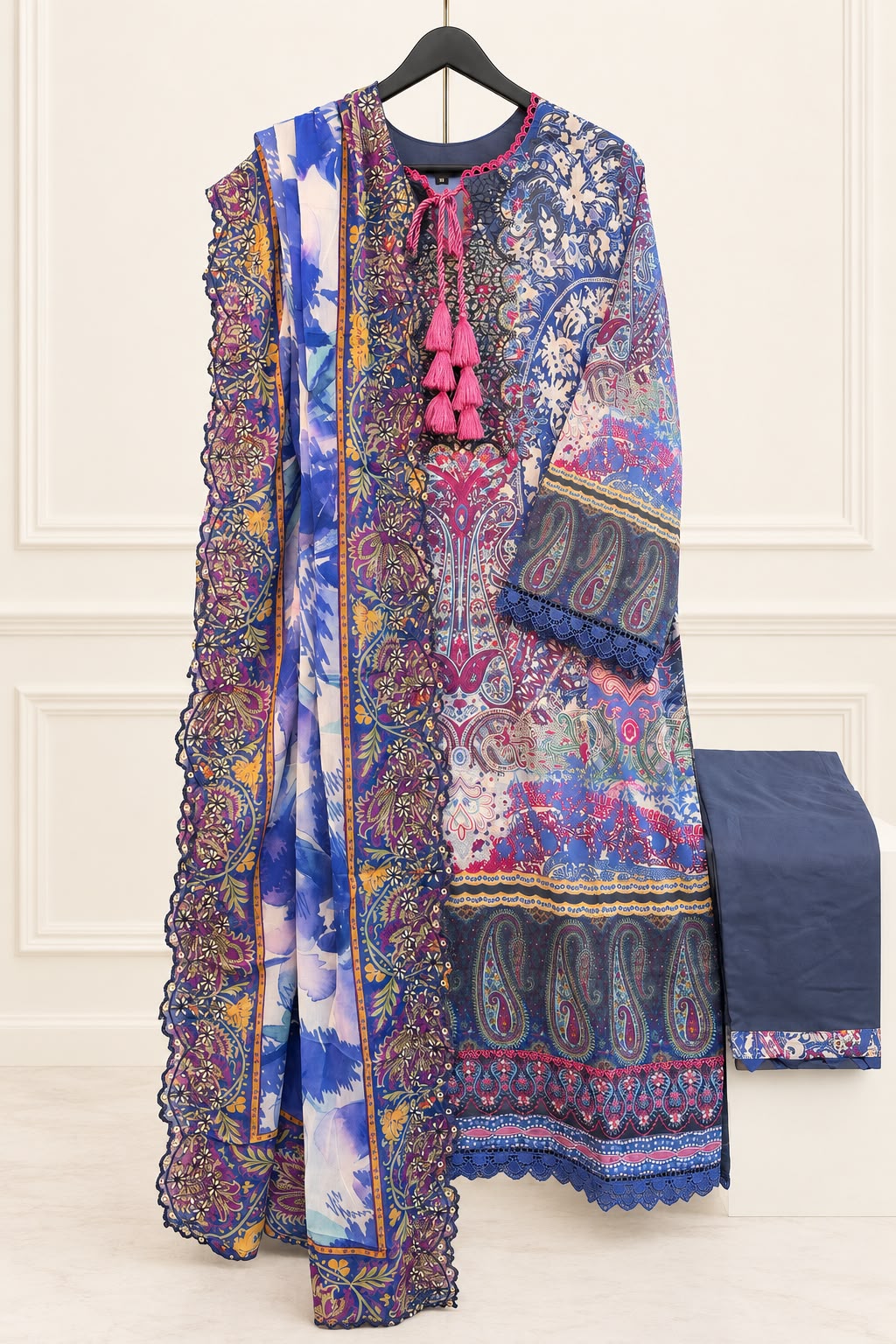 Guljee Embroidered Lawn – Stitched Collection